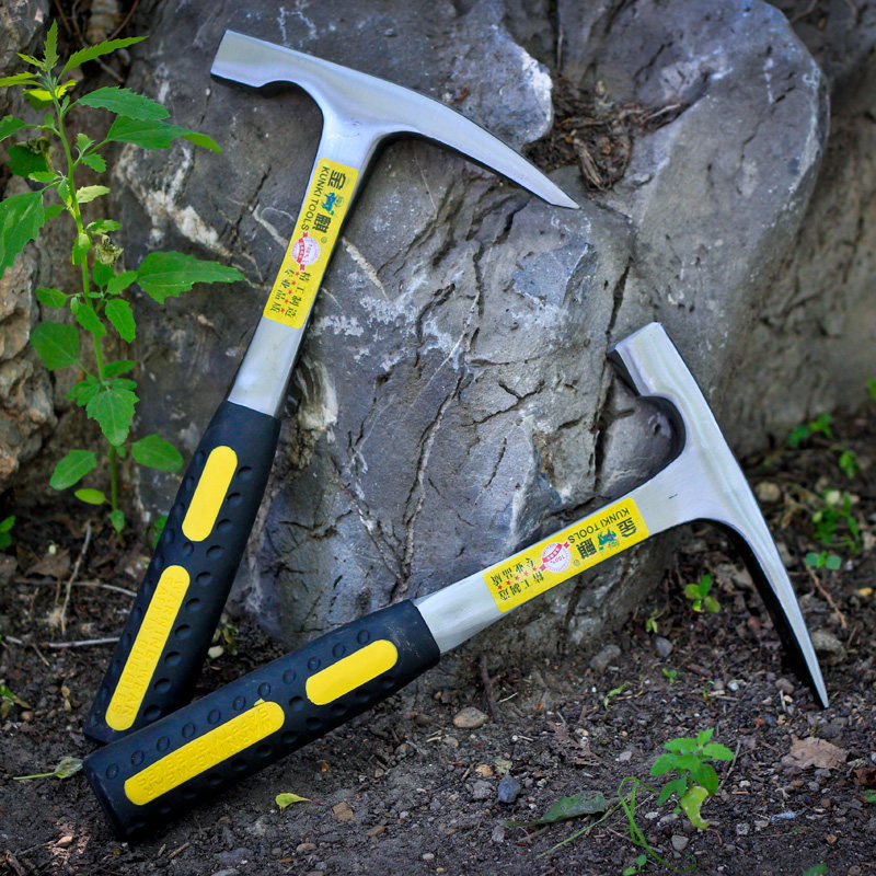 金麒平扁头地质锤碳钢尖头地质勘探鸡鸭嘴榔头地采矿一体地质工具,搬运/仓储/物流设备,机械式停车设备（立体停车库）,淘宝优惠券,粉丝福利购,淘宝优惠卷