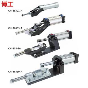 气缸快速夹具 机械手推紧工具夹钳 气动夹紧器自动化工装 夹具配件