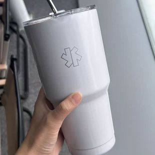 【LUNA和胖弟推荐】星花保冷杯高颜值大容量304不锈钢随行咖啡杯