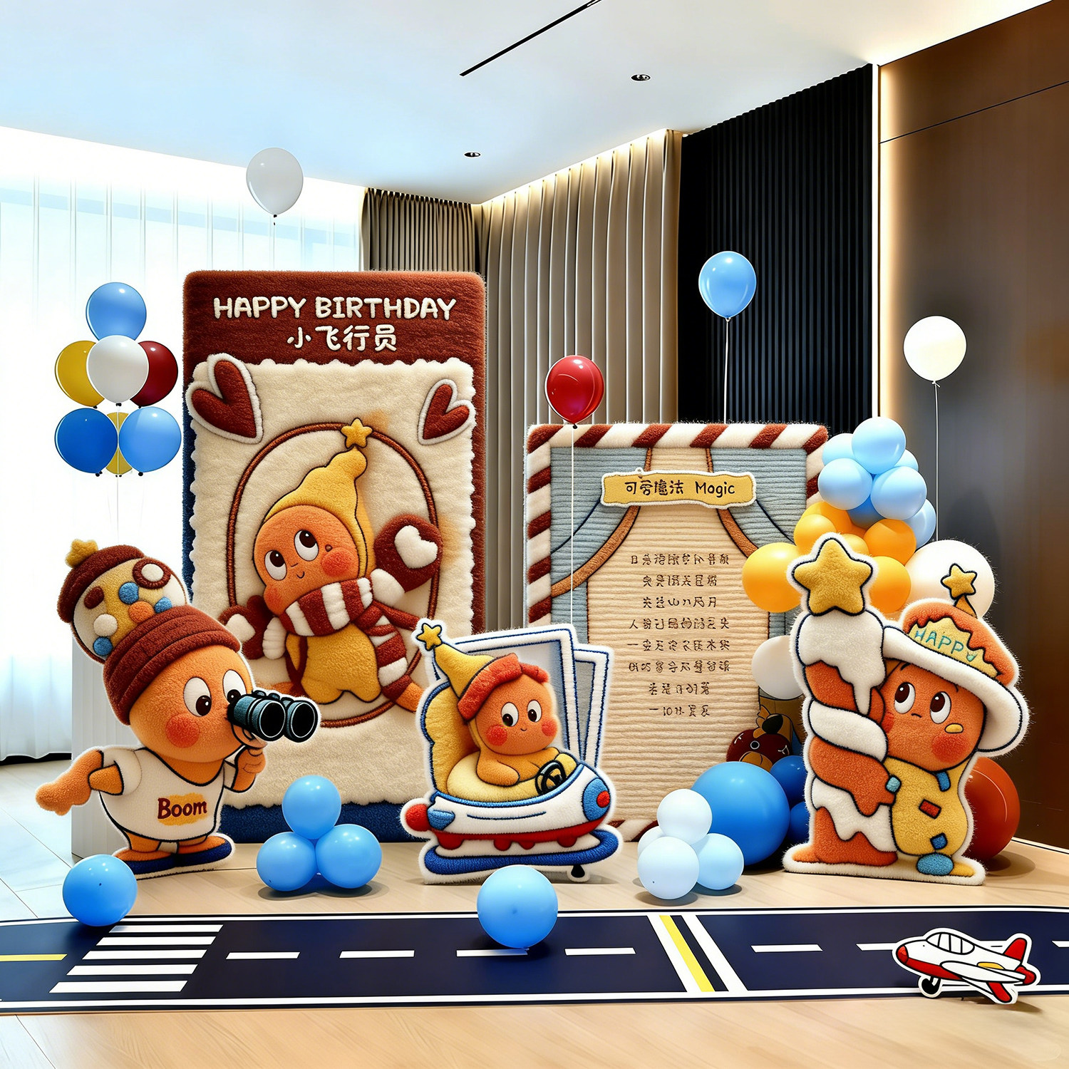 星星人周岁生日布置装饰一岁宝宝周岁礼抓周场景氛围感背景墙kt板,节庆用品/礼品,气球,淘宝优惠券,粉丝福利购,淘宝优惠卷