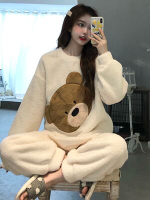 pyjamas pajamas winter pijamas women nightwear sleepwear睡衣