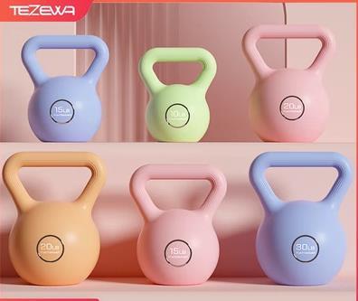 Women's Kettlebells Colorful Fitness Dumbbells运动哑铃