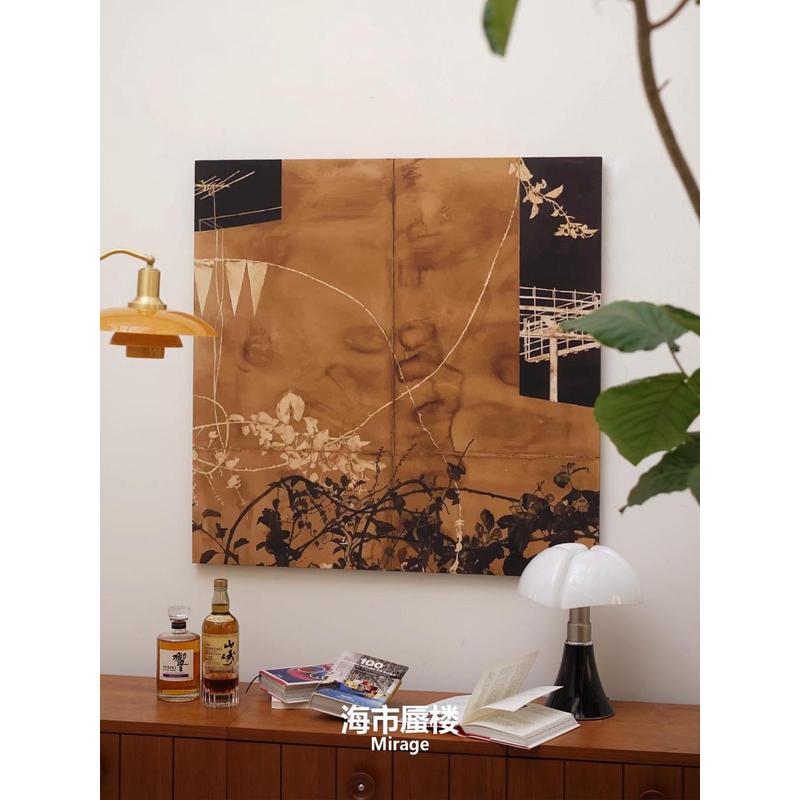 集木室物所/海市蜃楼客厅装饰画沙发背景餐厅玄关背景墙落地画