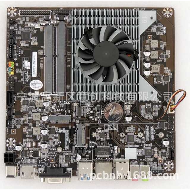 设计生产CPU X86多核心ITX电路控制板工控一体机N5095电脑主板