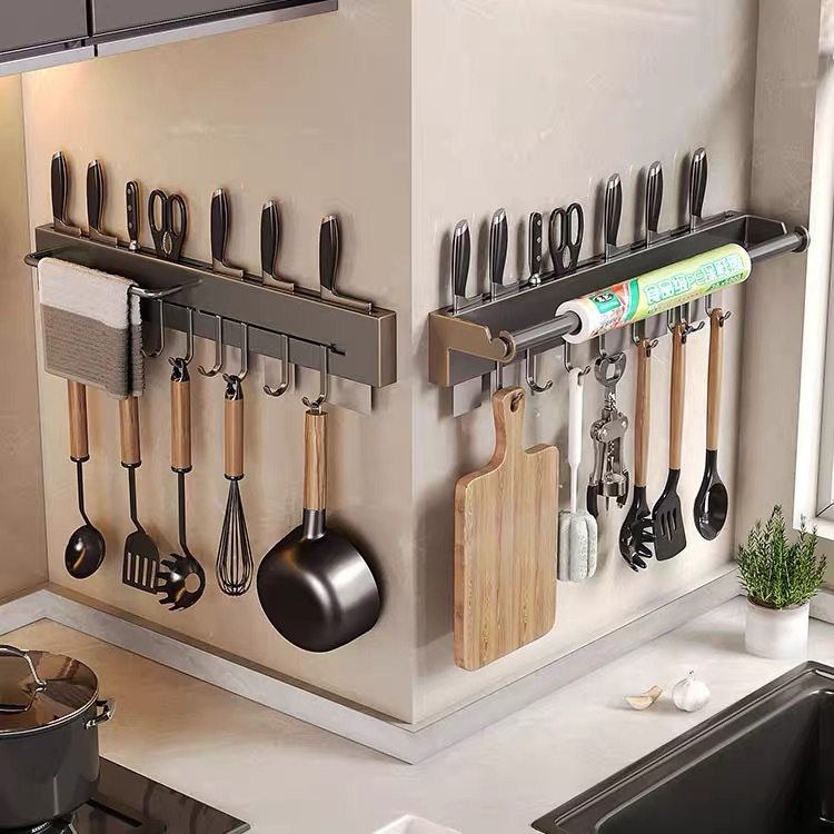 免打孔多功能刀架收纳