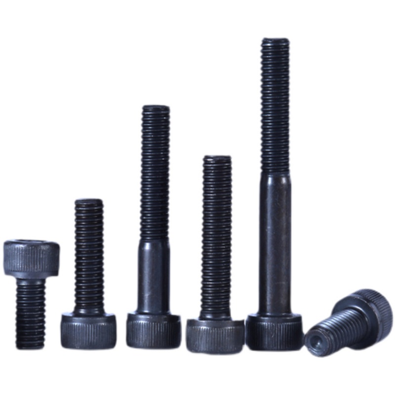 盒装12.9级内六角螺丝DIN91v2发黑杯头螺栓m3m4m5m6m8m10-m24
