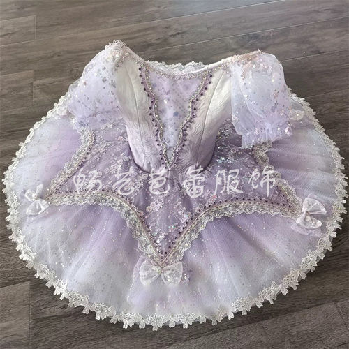 紫色小天鹅TU裙儿童芭蕾