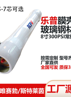 乐普玻璃钢膜壳通用8寸8040/4040RO反渗透膜壳ROPV1芯-6芯300PSI
