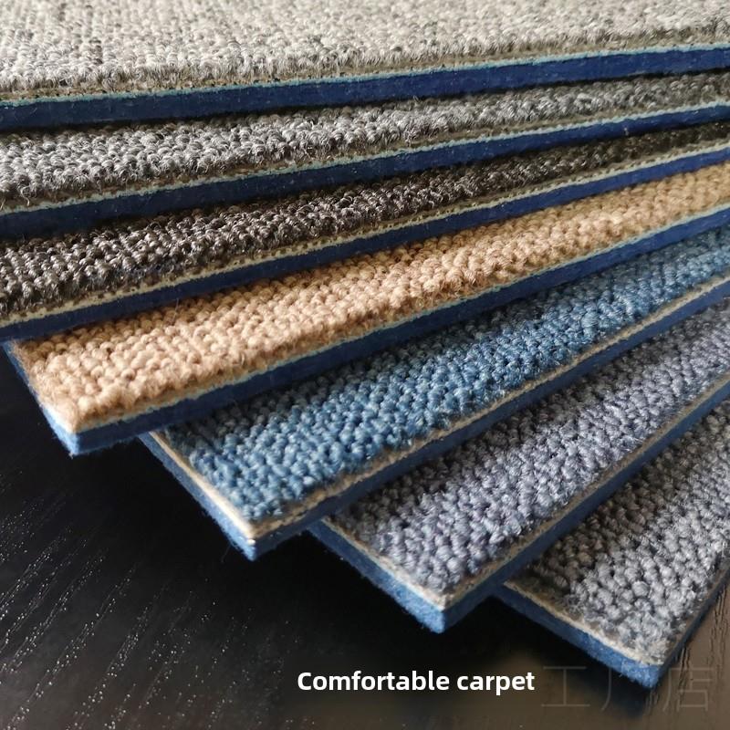 加厚地毯方形拼接地垫商业办公酒店大面积公司吸音隔音特厚块毯