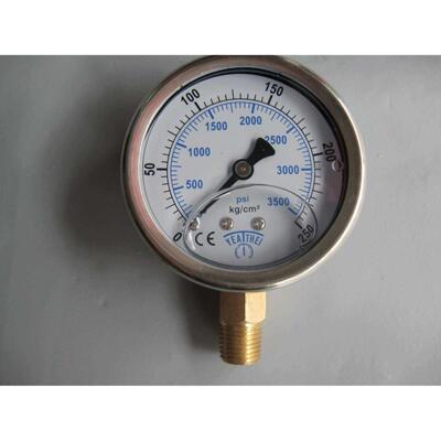 耐震压力表25Mpa 高压