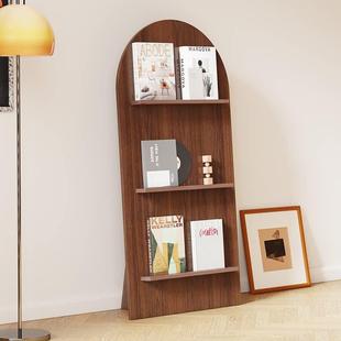 书架杂志报刊展示架报纸落地陈列书报宣传册收纳资料办公室置物架