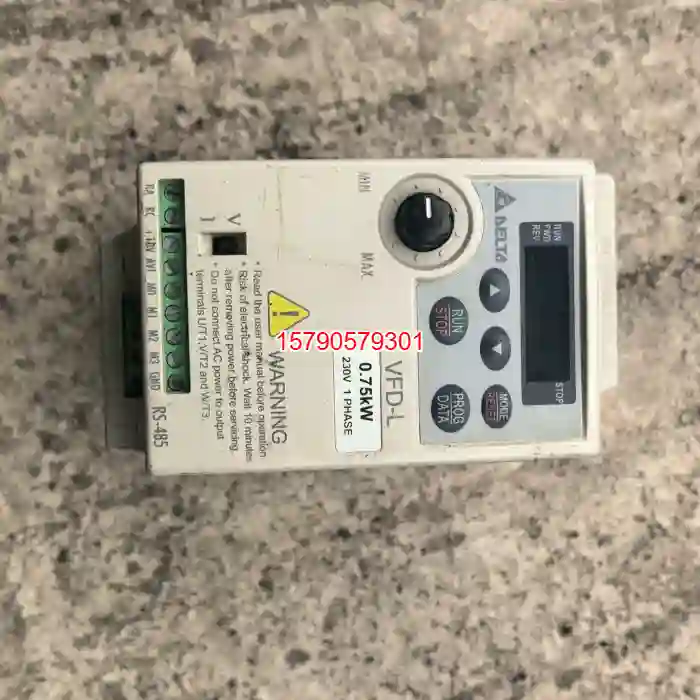 议价台达VFD007L21A，220V，0.75KW