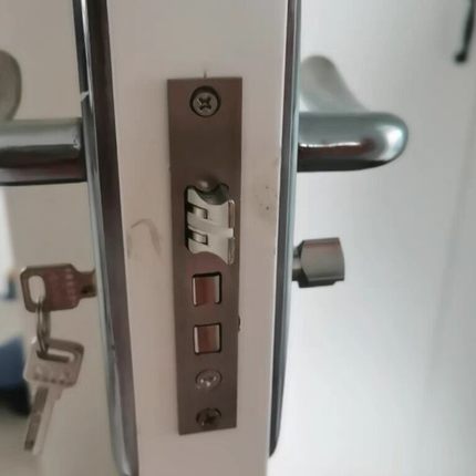 不锈钢锁芯房门房间家用通用型锁具静音锁体木门卧室门锁室内