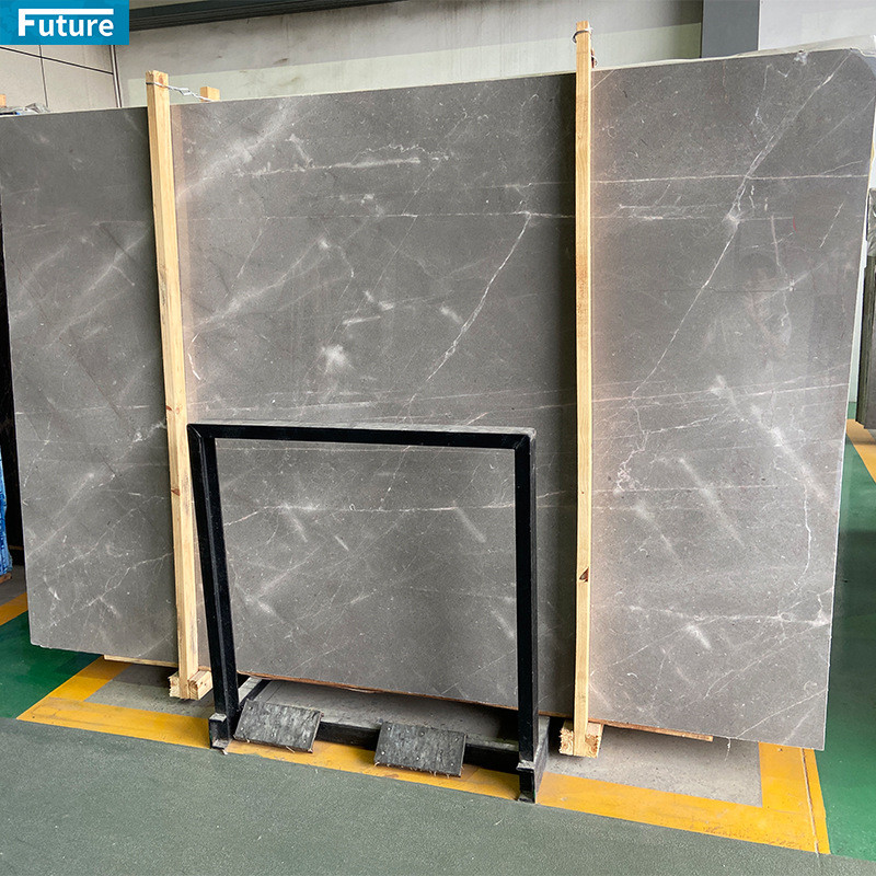 石板材云多拉灰色奢天然大理石石材批发加工飘窗台面桌过门槛别墅