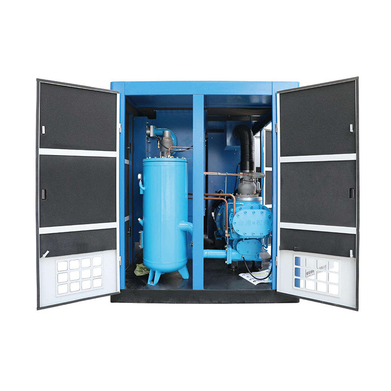 永磁变频螺杆空压机15kw22kw级工厂双一套压缩55kw75kw空气压缩机