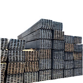 新品 12.6号镀锌槽钢宽度126槽钢腿高53 5.5 现货热轧槽钢126