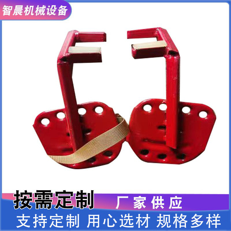 h钢登高鞋铁鞋登高鞋建筑工地登高半脚铁鞋脚扣爬高用防滑铁鞋