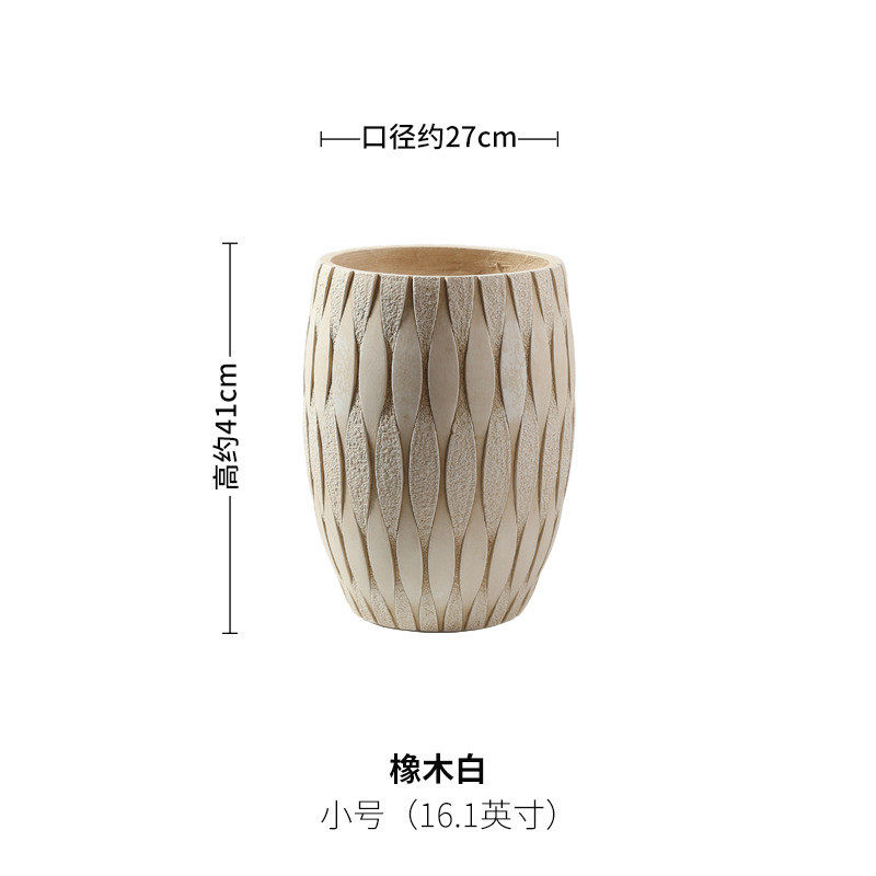 新款欧式家居加高款50cm深花盆镁泥鼓椅型客厅落地式景观大号花盆,鲜花速递/花卉仿真/绿植园艺,花盆,淘宝优惠券,粉丝福利购,淘宝优惠卷