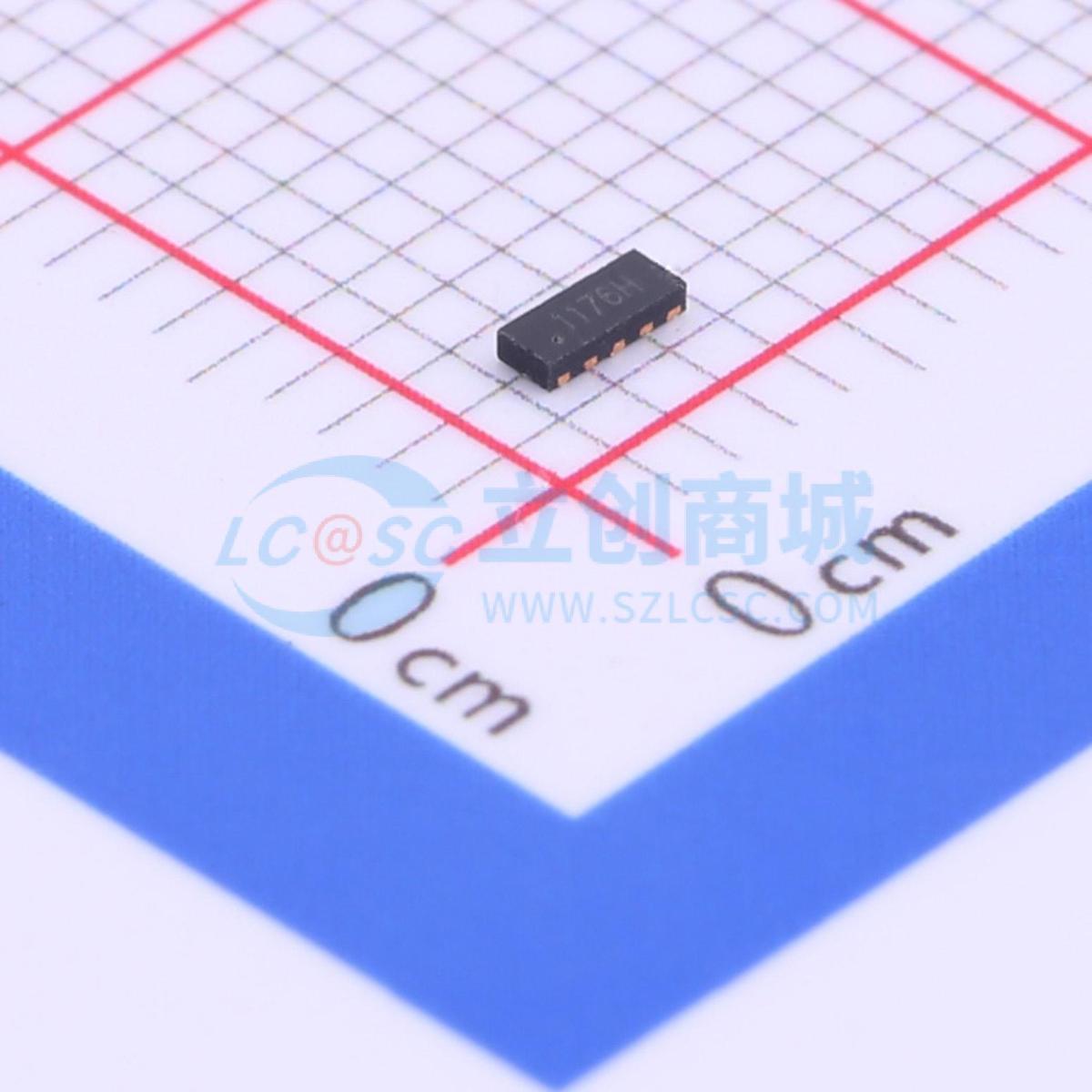 TVS/ESD管 AZ1045-04F.R7G DFN2510-10 5V 3.5A@8/20us AMAZING(