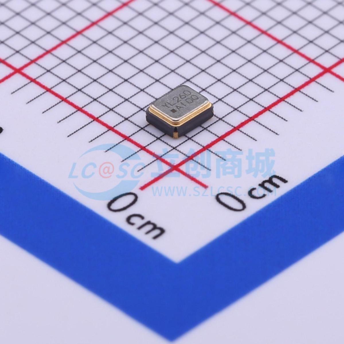 无源晶振 2Z26000002 SMD2520-4P 26MHz ±10ppm 9pF 电子元器件