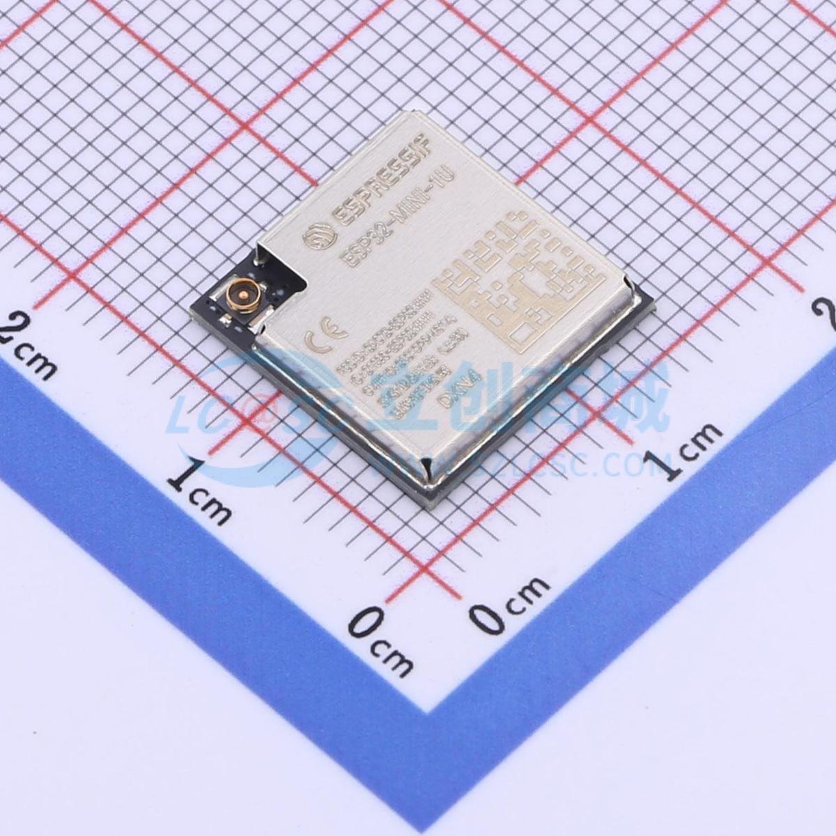 WiFi模块 ESP32-MINI-1U-N4 SMD-55P 原装正品 电子元器件配单