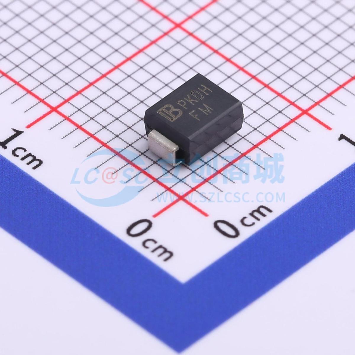 TVS/ESD管 SMBJ440CA-AT/TR13 SMB(DO-214AA) 440V 900mA 君耀