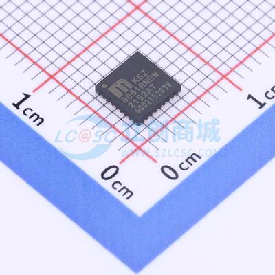 以太网收发器 KSZ8061RNBW QFN-32-EP(5x5) 原装 电子元器件配单