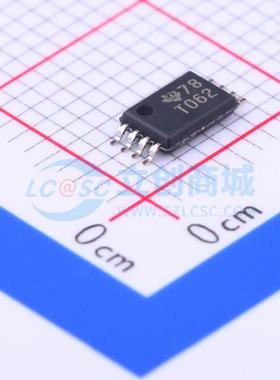 FET输入运放 TL062CPWR TSSOP-8-3.0mm 原装正品 电子元器件配单