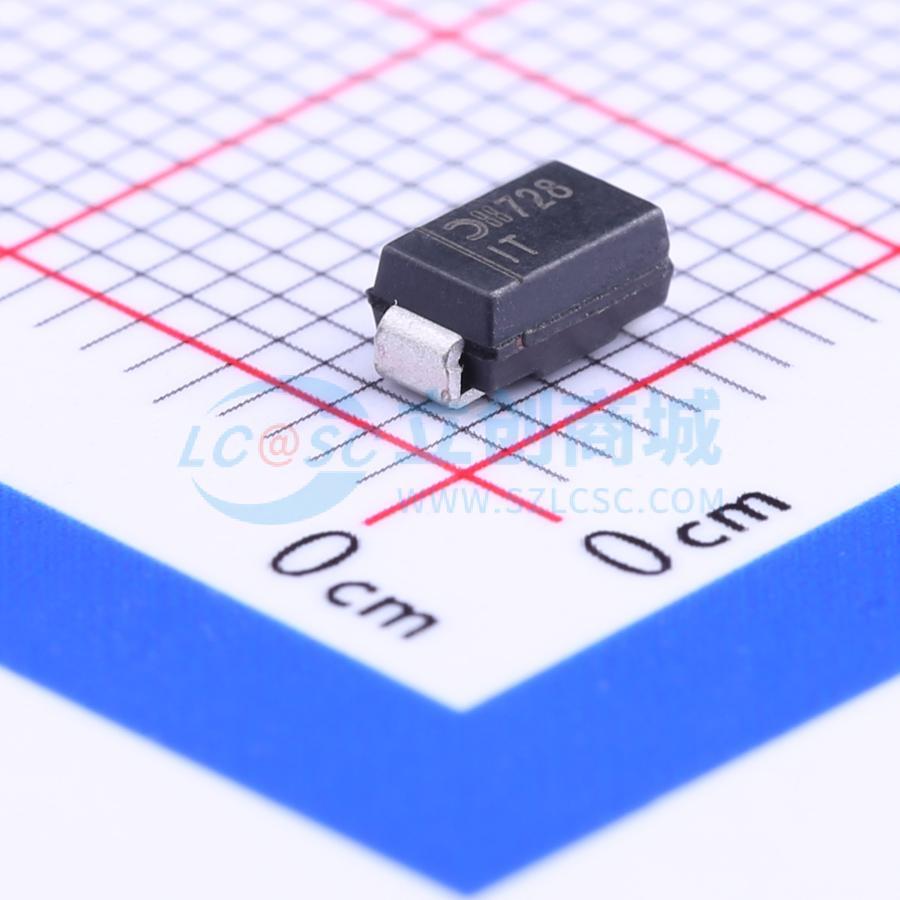 TVS/ESD管 SMAJ18A-13-F SMA(DO-214AC) 18V 13.7A 美台