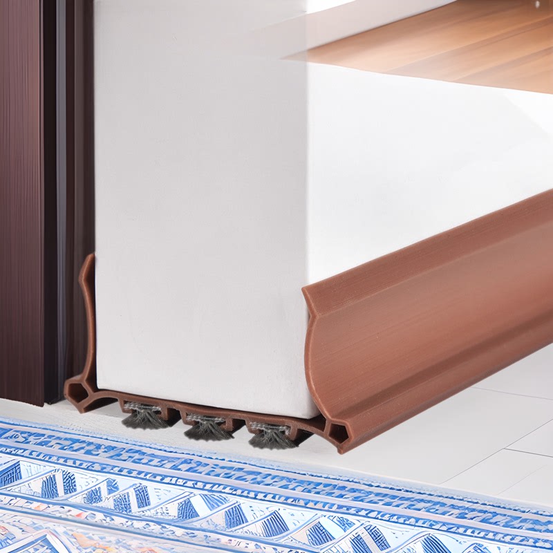 门底门缝门挡密封条毛条加厚隔音防水防蚊虫耐高温防风门缝保暖条