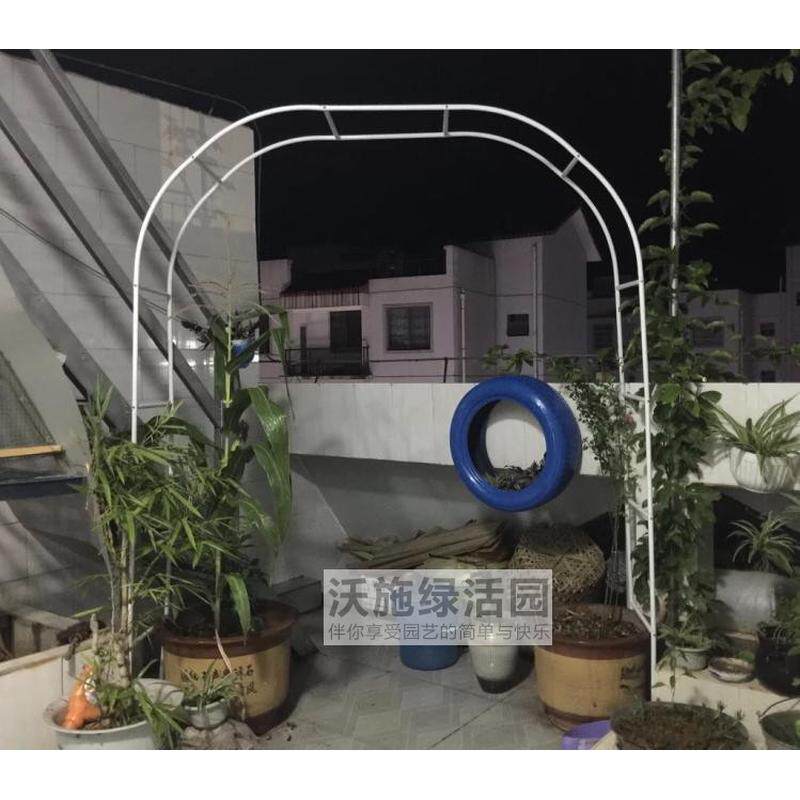 包邮攀爬蔬菜拱门爬藤花架月季菜园黄瓜架葡萄藤蔓搭架家庭丝瓜用