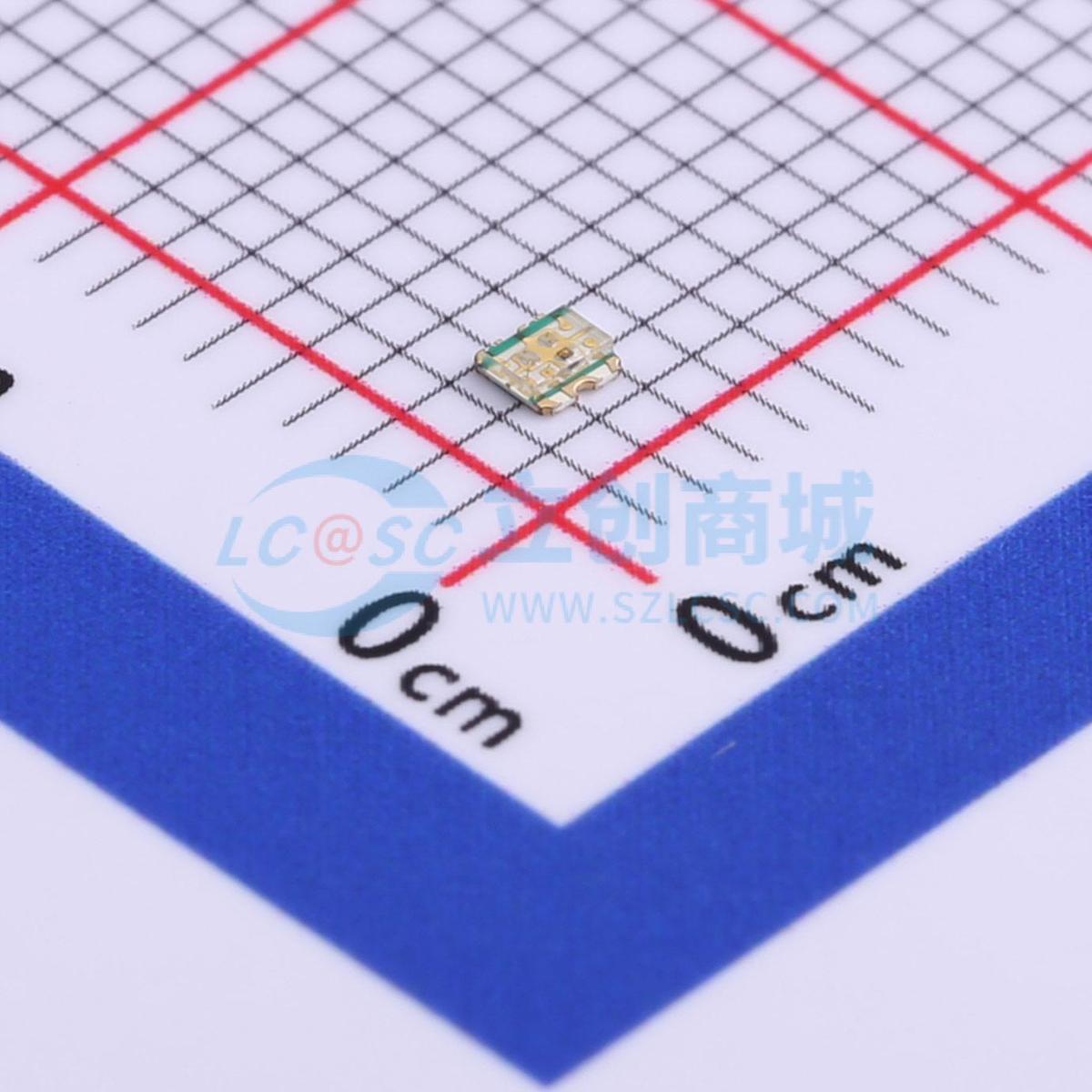RGB LED 19-337C/RSBHGHC-M03/2T 0606 (1616 Metric) 电子元器件