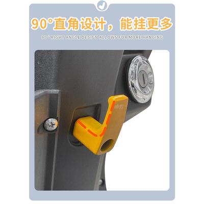 电动车置物神器挂钩前置通用爱玛台铃雅迪电瓶车挂物钩铝合金款