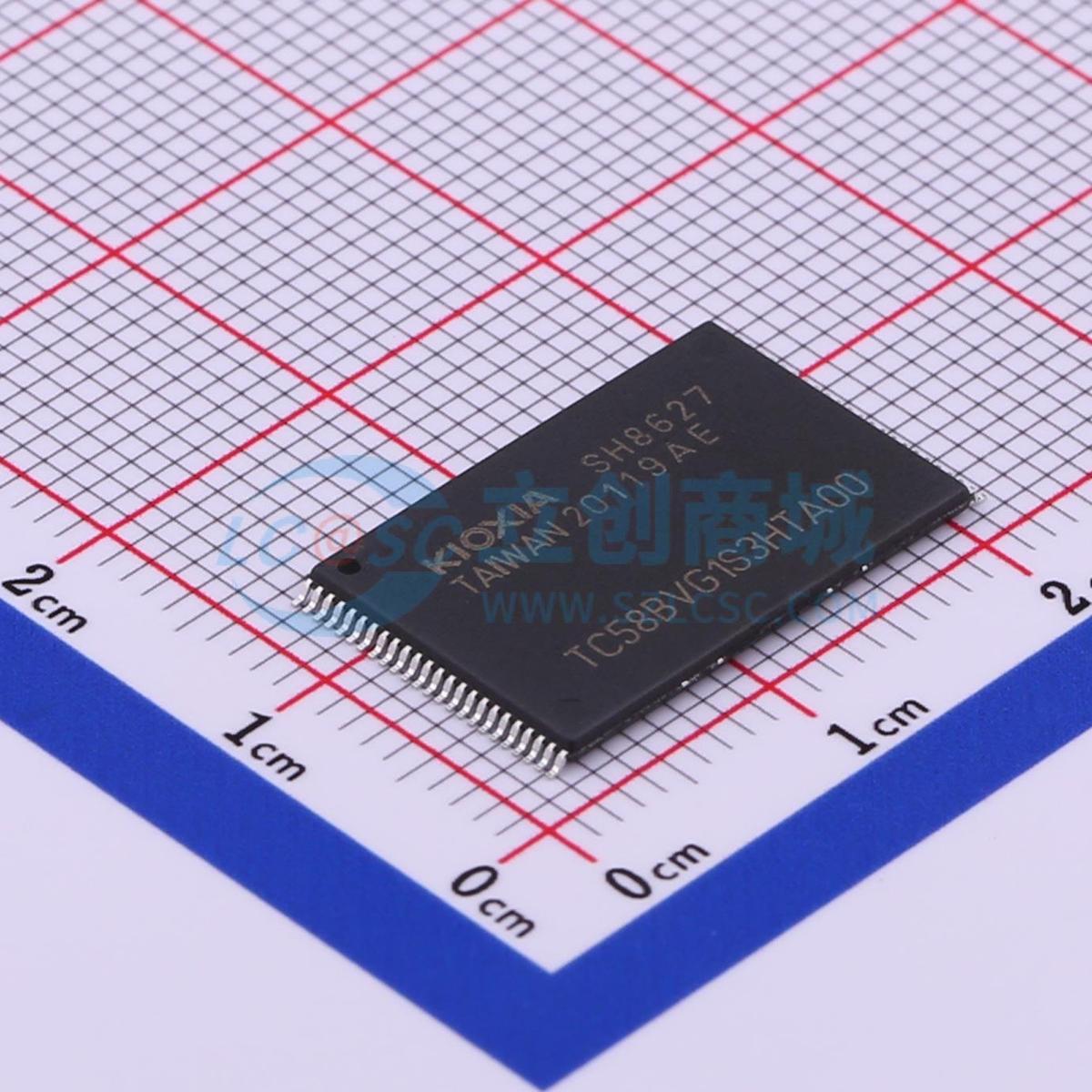 NAND FLASH TC58BVG1S3HTA00 TSOPI-48 原装正品 电子元器件配单