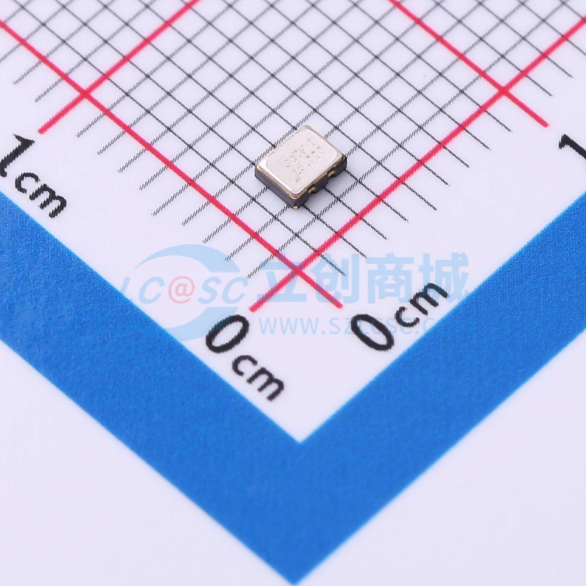 晶体振荡器(TCXO) SX2T25.000B010J020S SMD2520-4P 25MHz