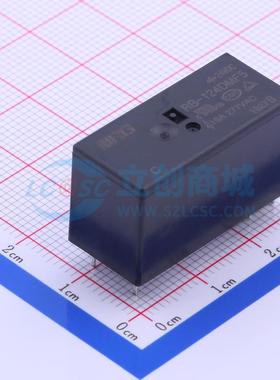 功率继电器 RB-124DMF5 DIP,12.6x28.9mm 6 原装 电子元器件配单
