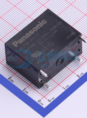 功率继电器 ALFG1PF12 插件,15.7x30.1mm 12V 电子元器件配单