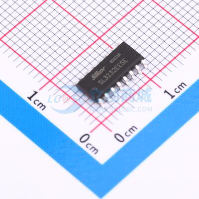 RS232芯片 SL3232EESE SOP-16 原装正品 电子元器件配单