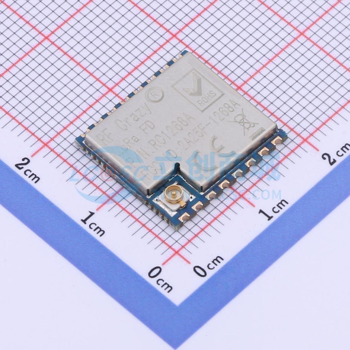 LoRa模块 RC1268A SMD,16x17mm 原装正品 电子元器件配单