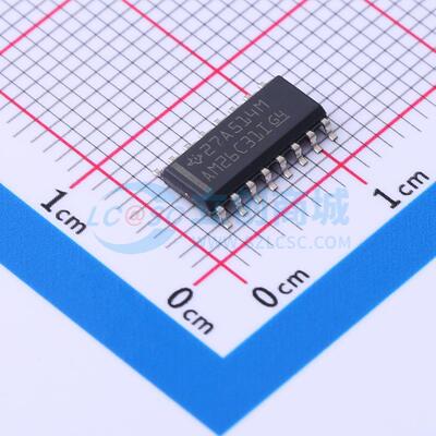 RS-485/RS-422芯片 AM26C31ID SOIC-16 原装正品 电子元器件配单