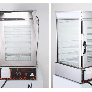 热卖商用电热蒸包柜包子机保温柜熟食展示柜小型蒸箱六层