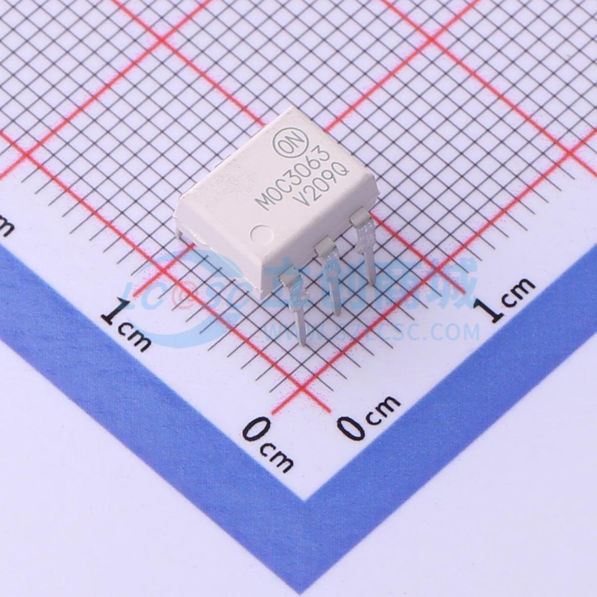 可控硅输出光耦 MOC3063VM DIP-6 原装正品 电子元器件配单