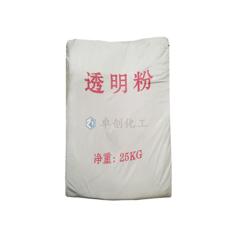 超细透明粉油漆涂料橡农用硅胶填料玻璃胶塑地膜透明粉