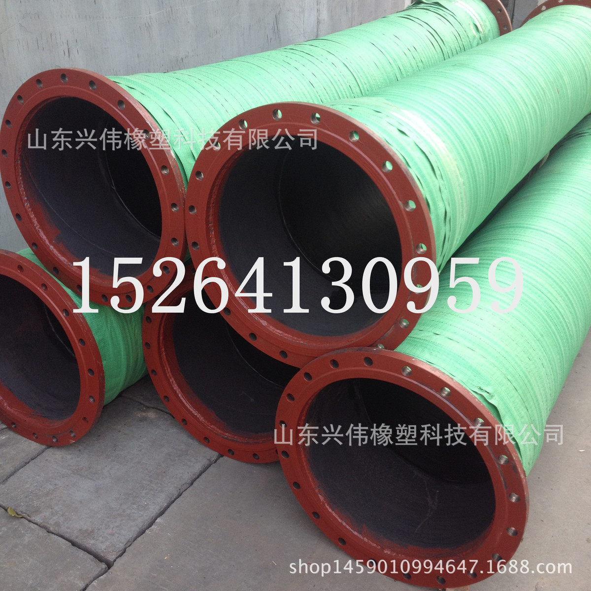 吸排水吸排泥沙钢丝橡胶管 黑色高压橡胶管 大口径法兰橡胶钢丝管