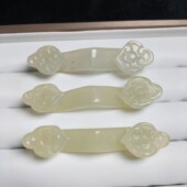 古玩杂项河南挂件仿古玉器批发立体玉如意摆件石佛寺批发