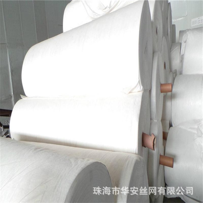 厂家供应200g渗水公路养护透水过滤隔离白色无纺布养护土工布布