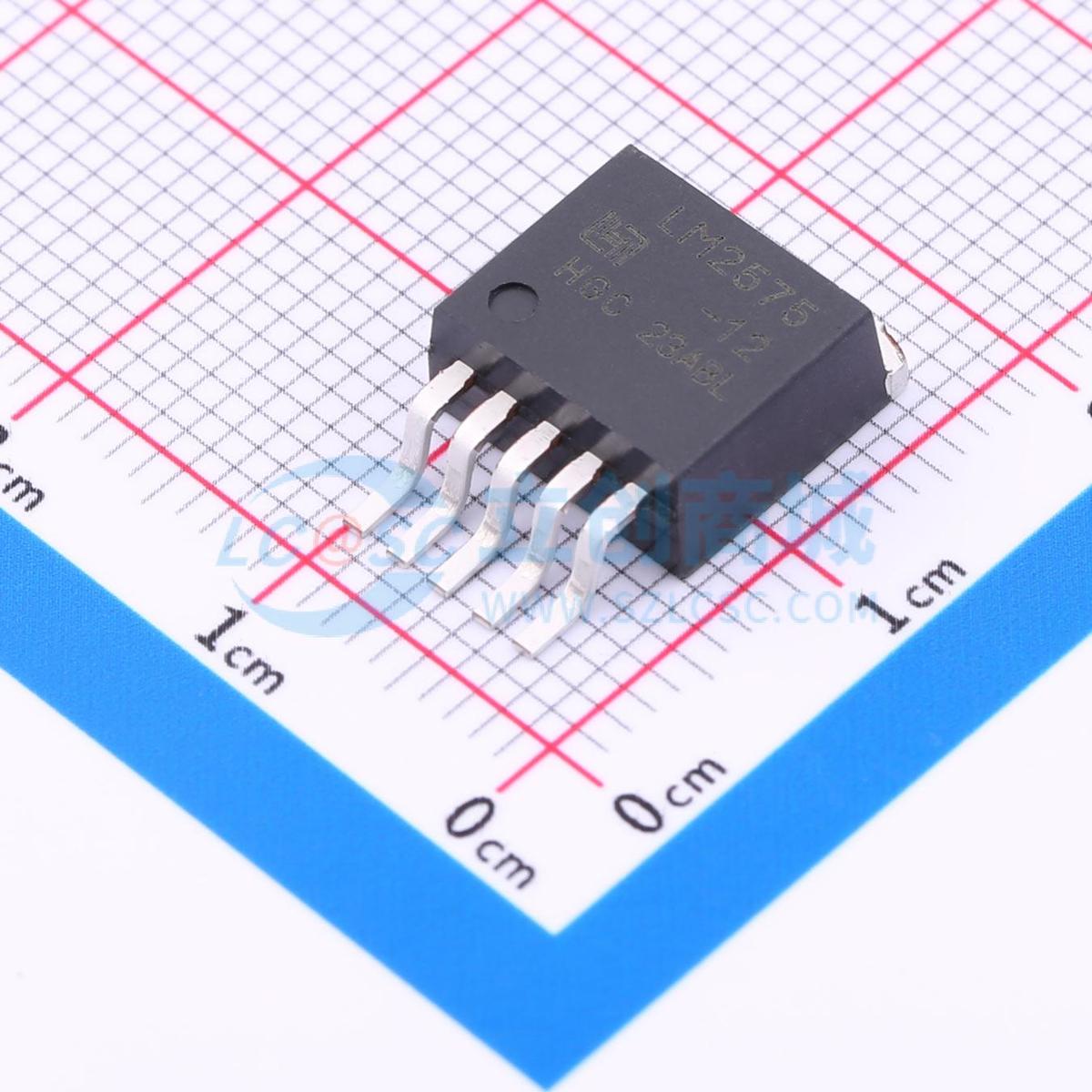 DC-DC电源芯片 LM2575S-12RG TO-263-5 原装正品 电子元器件配单