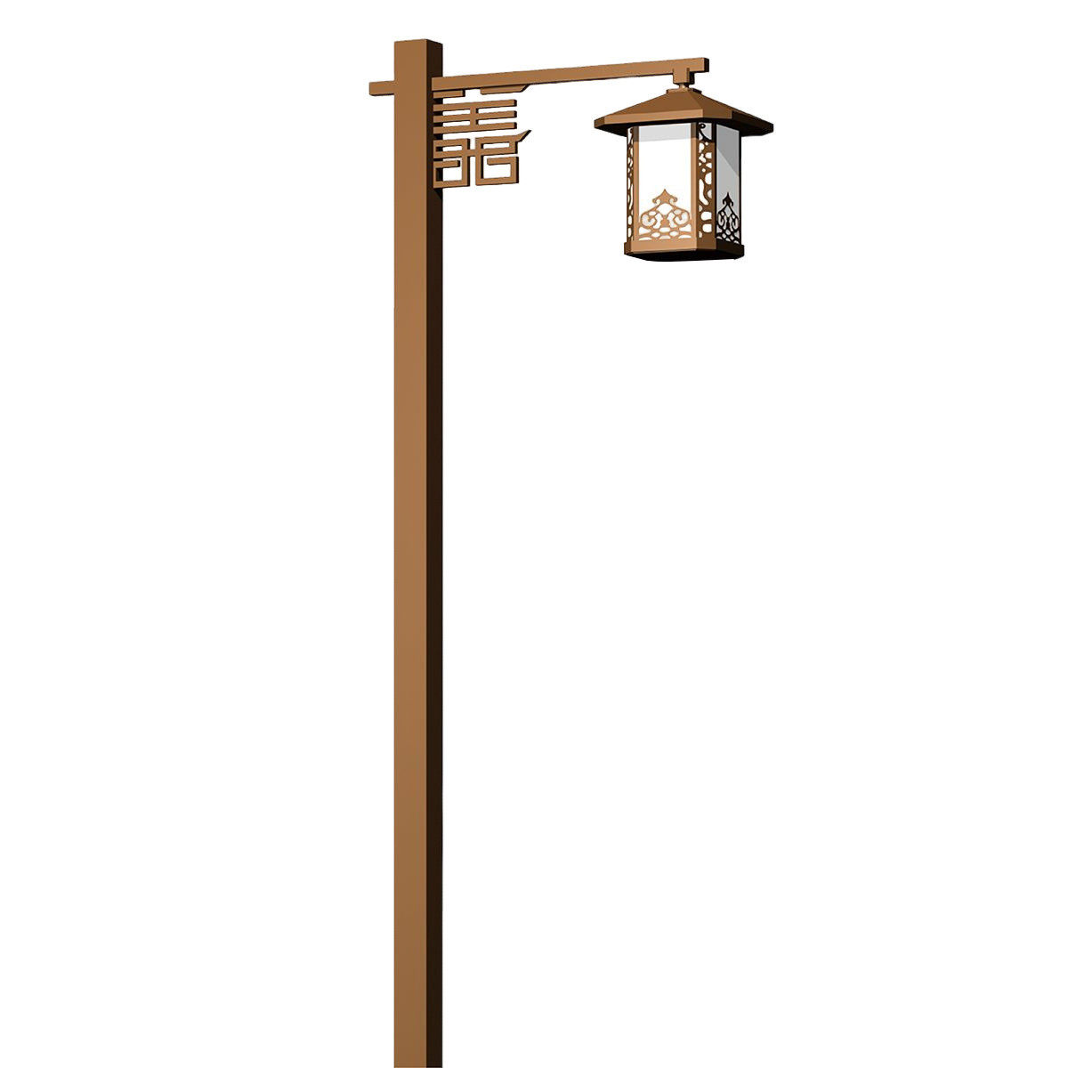 庭院灯景观灯led投光灯中式别墅仿古装饰灯带户外照明灯单臂路灯,家装灯饰光源,景观庭院灯饰,淘宝优惠券,粉丝福利购,淘宝优惠卷