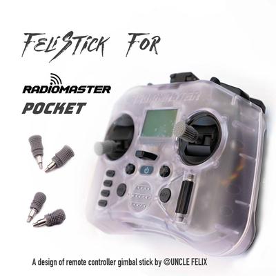 FeliStick RM Pocket 专用菲利大叔摇杆头摇杆帽穿越机FPV无人机
