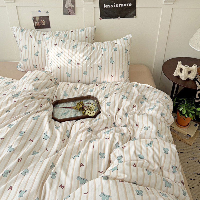 款纱学生宿舍四件套碎花小清新上下铺单被套爆双层床上三件套,床上用品,床品套件/四件套/多件套,淘宝优惠券,粉丝福利购,淘宝优惠卷